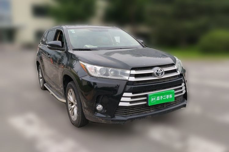 Used Toyota Highlander 2018 2.0T Two-Wheel Drive Elite Version 5 Seats China VI Standard Front Right 45 Deg