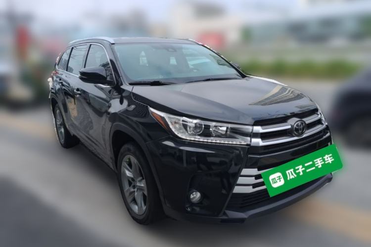 Used Toyota Highlander 2018 2.0T Four-Wheel Drive Luxury Version 7 Seats China VI Standard Front Right 45 Deg