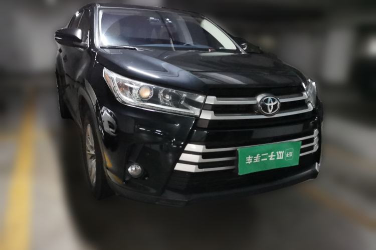 Used Toyota Highlander 2018 2.0T Two-Wheel Drive Elite Edition 7 Seats Emission Standard China V Front Right 45 Deg