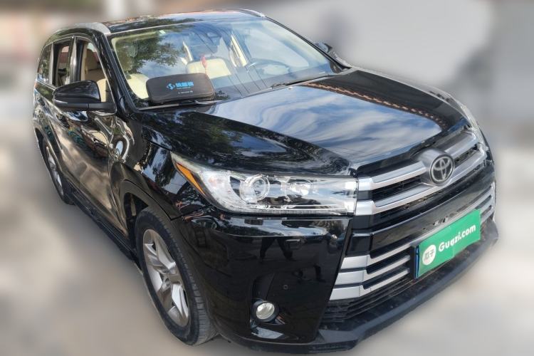 Used Toyota Highlander 2018 2.0T Four-Wheel Drive Supreme Edition 7-Seater China VI Front Right 45 Deg