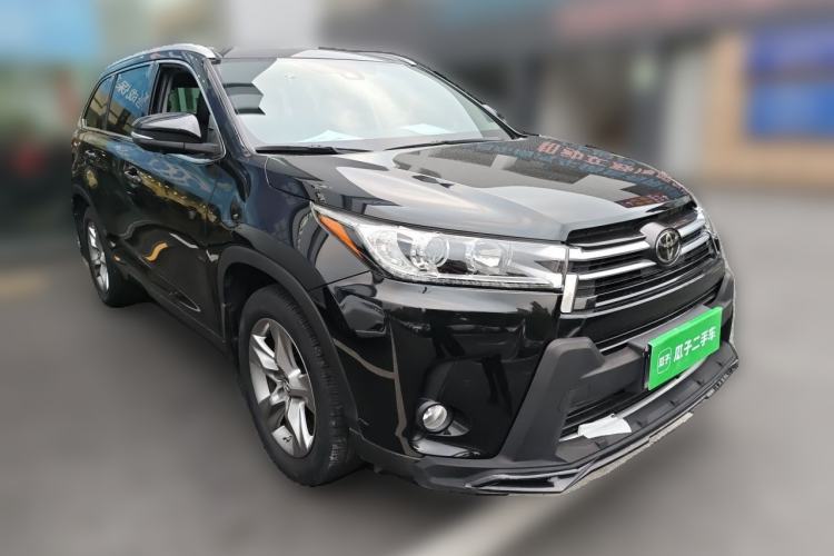 Used Toyota Highlander 2018 2.0T Four-Wheel Drive Supreme Edition 7-Seater China VI Front Right 45 Deg