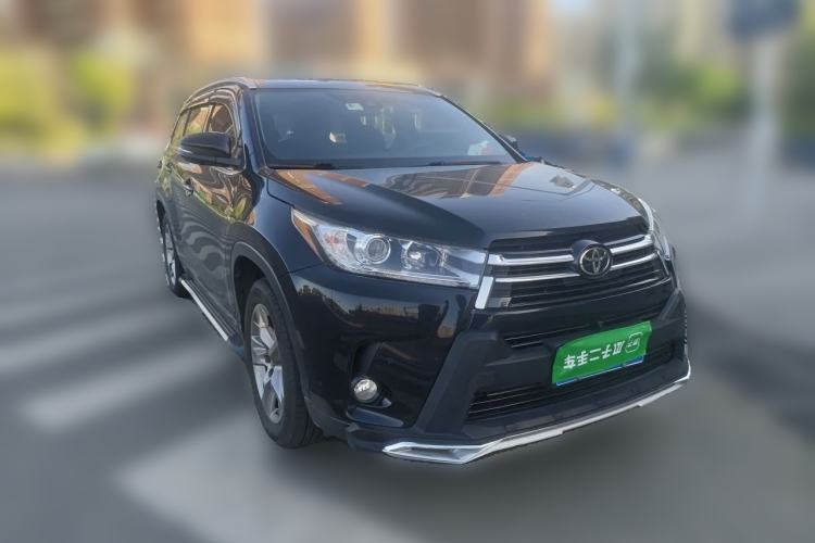 Used Toyota Highlander 2018 2.0T Four-Wheel Drive Prestige Version 7 Seats China V Emission Standard Front Right 45 Deg