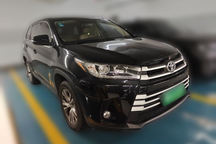 Used Toyota Highlander 2018 2.0T Four-Wheel Drive Elite Edition 7 Seats China V Standard Front Right 45 Deg