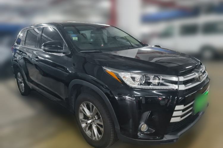 Used Toyota Highlander 2018 2.0T Four-Wheel Drive Elite Edition 7 Seats China V Standard Front Right 45 Deg