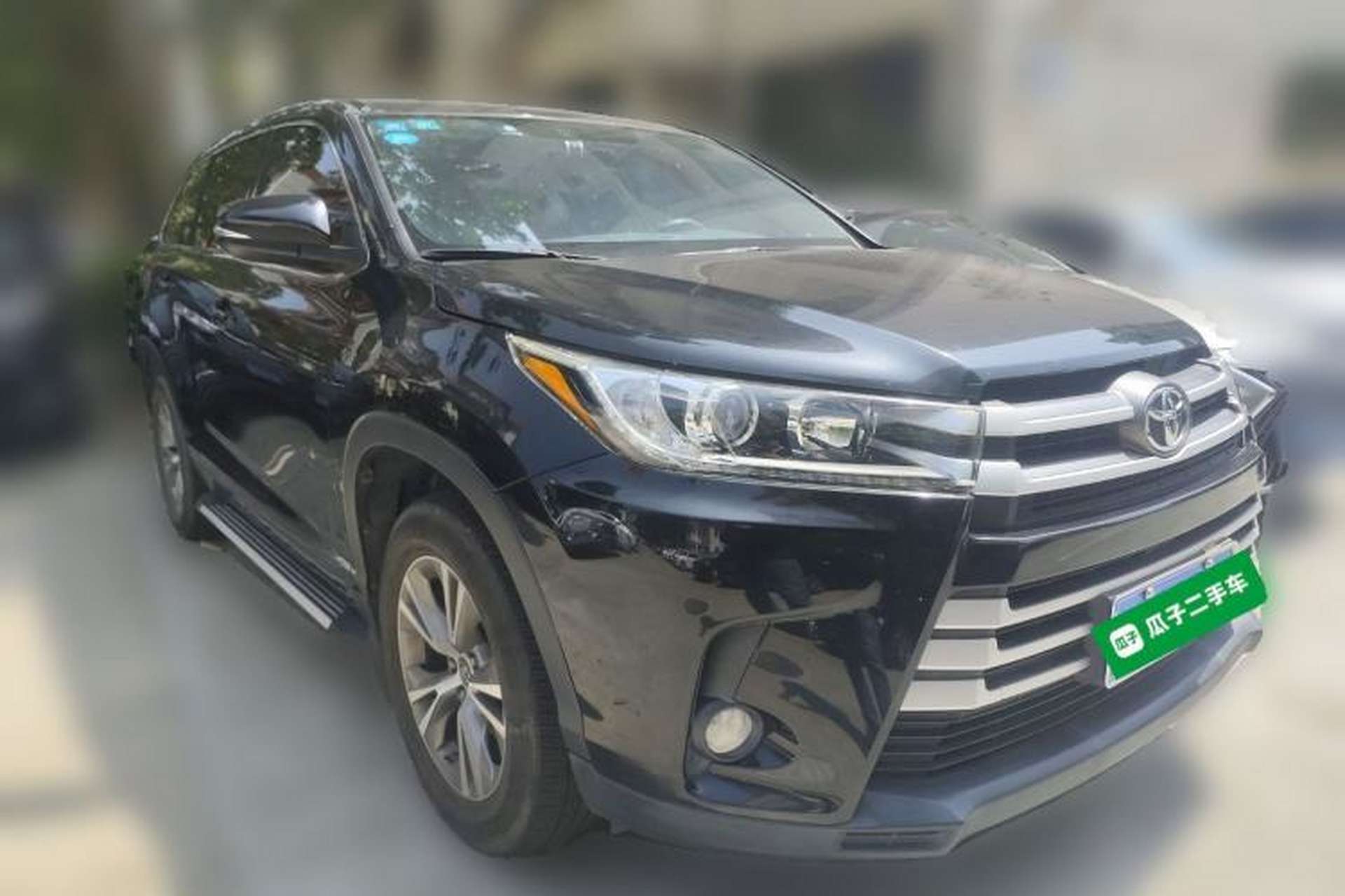 Used Toyota Highlander 2018 2.0T Four-Wheel Drive Elite Edition 7 Seats China VI Standard Front Right 45 Deg