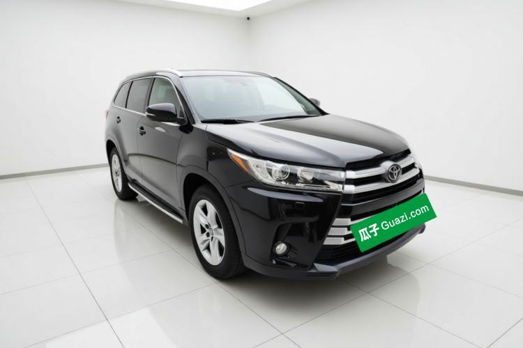 Used Toyota Highlander 2018 2.0T Four-Wheel Drive Supreme Edition 7-Seater China VI Front Right 45 Deg