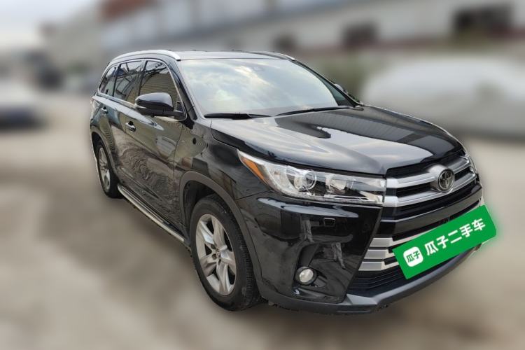 Used Toyota Highlander 2018 2.0T Four-Wheel Drive Supreme Edition 7-Seater China VI Front Right 45 Deg