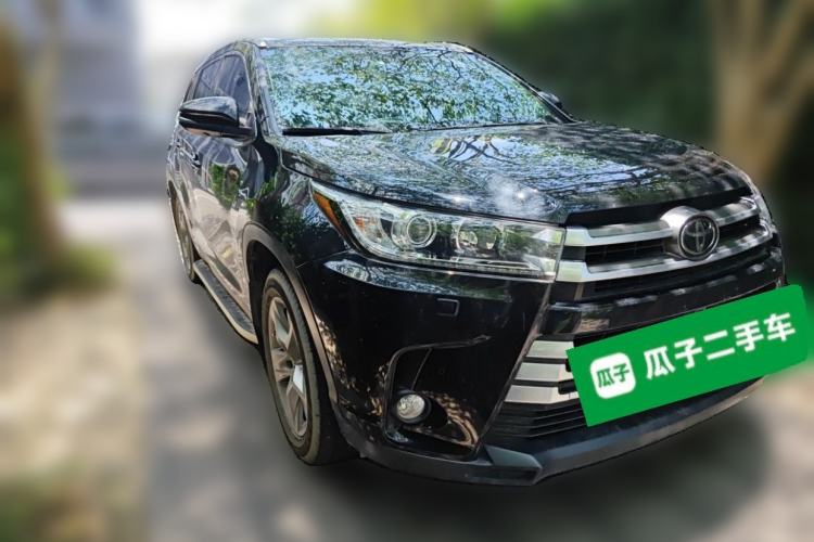 Used Toyota Highlander 2018 2.0T Four-Wheel Drive Supreme Edition 7-Seater China VI Front Right 45 Deg