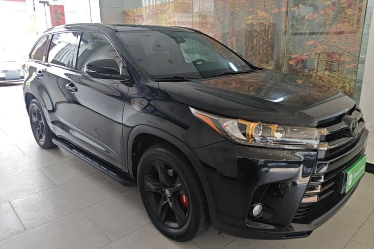 Used Toyota Highlander 2018 2.0T Four-Wheel Drive Knight Edition 7 Seats China VI Standard Front Right 45 Deg