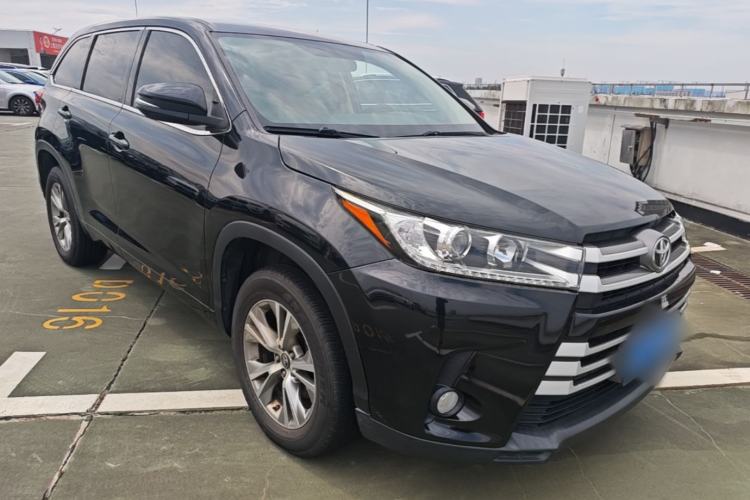 Used Toyota Highlander 2018 2.0T Two-Wheel Drive Elite Version 5 Seats China VI Standard Front Right 45 Deg