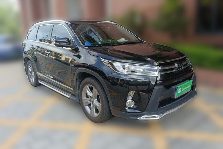 Used Toyota Highlander 2018 2.0T Four-Wheel Drive Prestige Version 7 Seats China V Emission Standard Front Right 45 Deg