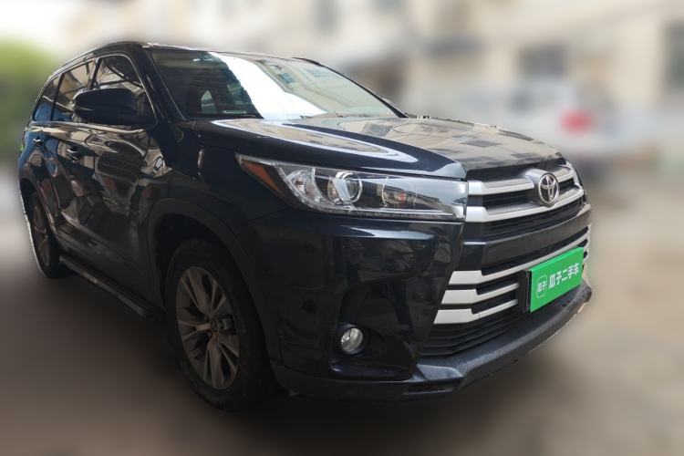 Used Toyota Highlander 2018 2.0T Four-Wheel Drive Elite Edition 7 Seats China VI Standard Front Right 45 Deg
