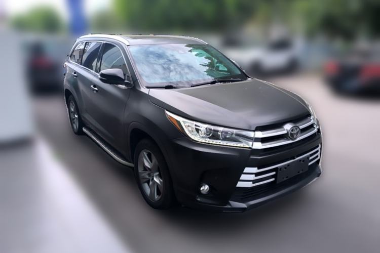 Used Toyota Highlander 2018 2.0T Four-Wheel Drive Luxury Version 7 Seats China VI Standard Front Right 45 Deg
