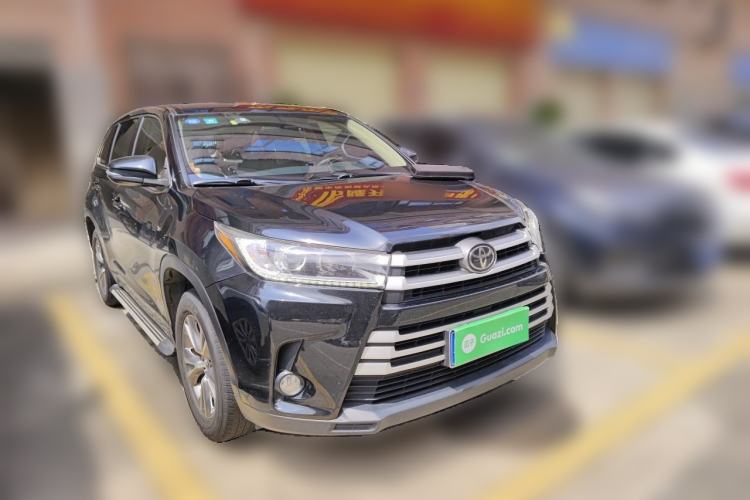 Used Toyota Highlander 2018 2.0T Two-Wheel Drive Elite Edition 7 Seats Emission Standard China V Front Right 45 Deg