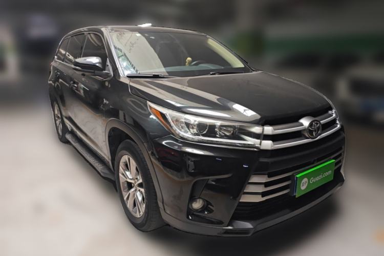 Used Toyota Highlander 2018 2.0T Four-Wheel Drive Elite Edition 7 Seats China VI Standard Front Right 45 Deg