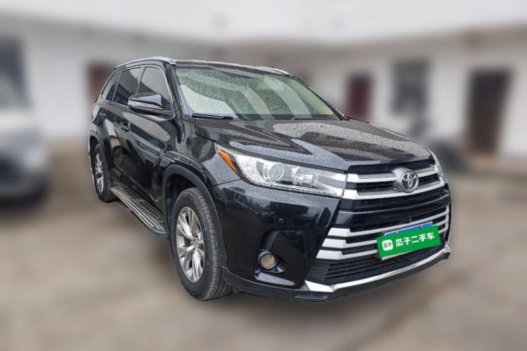 Used Toyota Highlander 2018 2.0T Four-Wheel Drive Elite Edition 7 Seats China VI Standard Front Right 45 Deg