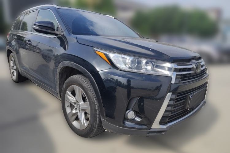 Used Toyota Highlander 2018 2.0T Four-Wheel Drive Prestige Version 7 Seats China VI Standard Front Right 45 Deg