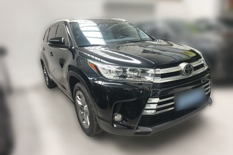 Used Toyota Highlander 2018 2.0T Four-Wheel Drive Supreme Edition 7-Seater China VI Front Right 45 Deg