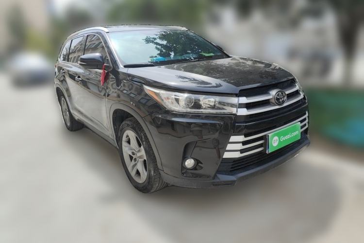 Used Toyota Highlander 2018 2.0T Four-Wheel Drive Luxury Version 7 Seats China VI Standard Front Right 45 Deg