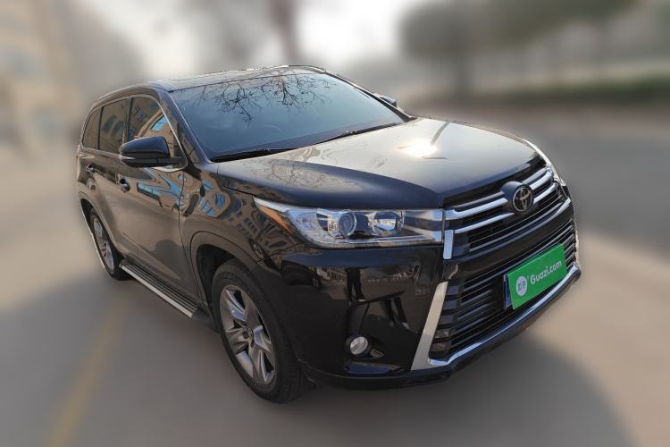 Used Toyota Highlander 2018 2.0T Four-Wheel Drive Prestige Version 7 Seats China VI Standard Front Right 45 Deg