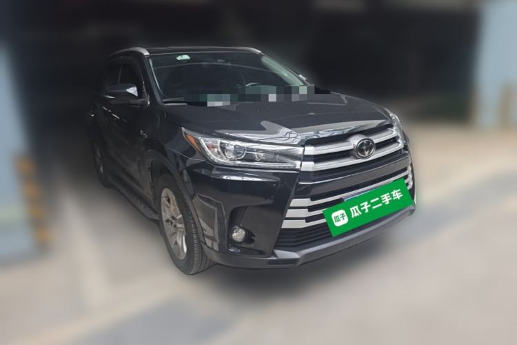 Used Toyota Highlander 2018 2.0T Four-Wheel Drive Luxury Version 7 Seats China VI Standard Front Right 45 Deg