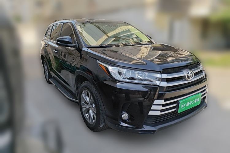 Used Toyota Highlander 2018 2.0T Four-Wheel Drive Elite Edition 7 Seats China V Standard Front Right 45 Deg