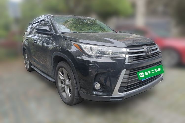 Used Toyota Highlander 2018 2.0T Four-Wheel Drive Prestige Version 7 Seats China VI Standard Front Right 45 Deg