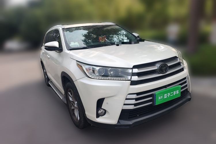 Used Toyota Highlander 2018 2.0T Four-Wheel Drive Luxury Version 7 Seats China VI Standard Front Right 45 Deg