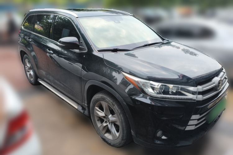 Used Toyota Highlander 2018 2.0T Four-Wheel Drive Knight Edition 7 Seats China VI Standard Front Right 45 Deg