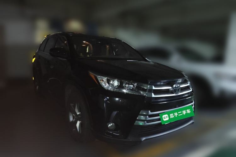 Used Toyota Highlander 2018 2.0T Four-Wheel Drive Supreme Edition 7-Seater China VI Front Right 45 Deg