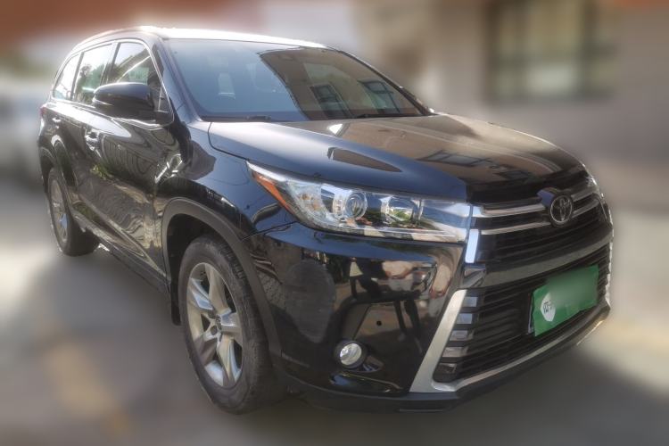 Used Toyota Highlander 2018 2.0T Four-Wheel Drive Prestige Version 7 Seats China VI Standard Front Right 45 Deg