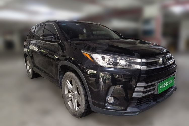 Used Toyota Highlander 2018 2.0T Four-Wheel Drive Supreme Edition 7-Seater China VI Front Right 45 Deg
