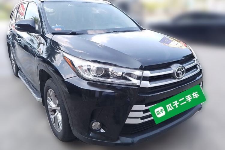 Used Toyota Highlander 2018 2.0T Four-Wheel Drive Elite Edition 7 Seats China V Standard Front Right 45 Deg