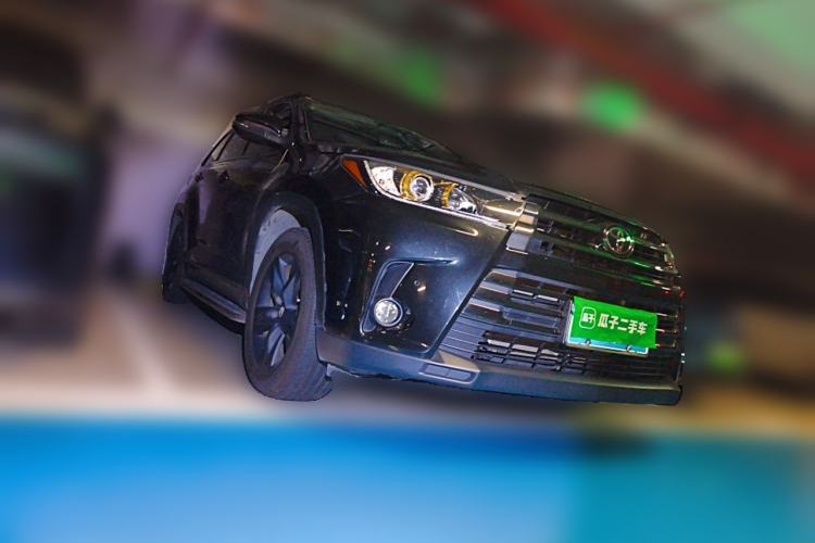 Used Toyota Highlander 2018 2.0T Four-Wheel Drive Knight Edition 7 Seats China VI Standard Front Right 45 Deg