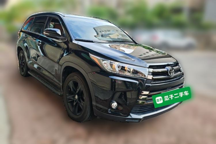 Used Toyota Highlander 2018 2.0T Four-Wheel Drive Knight Edition 7 Seats China VI Standard Front Right 45 Deg