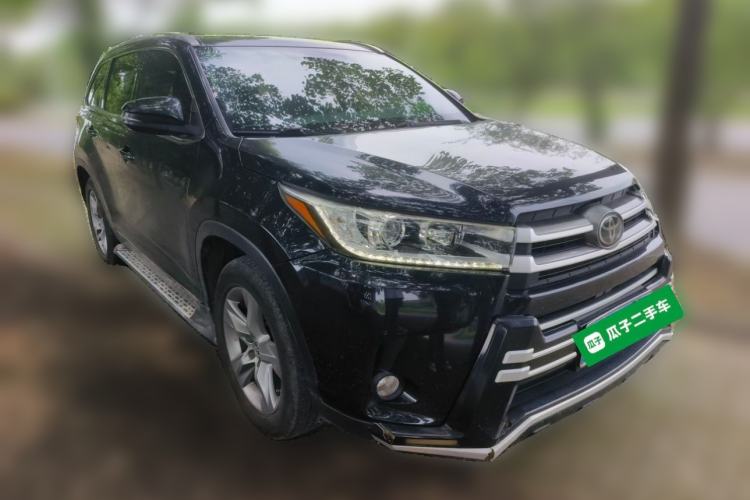 Used Toyota Highlander 2018 2.0T Four-Wheel Drive Luxury Version 7 Seats China VI Standard Front Right 45 Deg