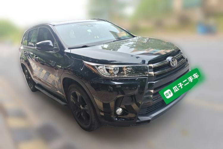 Used Toyota Highlander 2018 2.0T Four-Wheel Drive Knight Edition 7 Seats China VI Standard Front Right 45 Deg