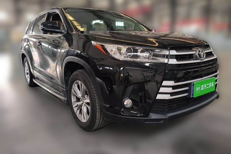 Used Toyota Highlander 2018 2.0T Four-Wheel Drive Elite Edition 7 Seats China VI Standard Front Right 45 Deg