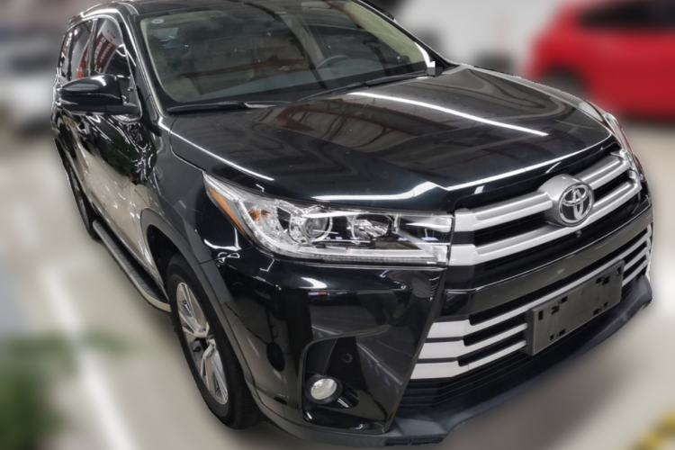 Used Toyota Highlander 2018 2.0T Two-Wheel Drive Elite Version 5 Seats China VI Standard Front Right 45 Deg