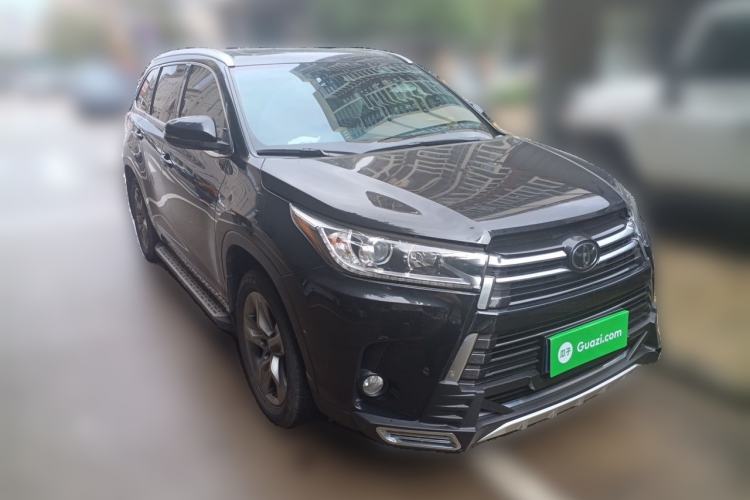 Used Toyota Highlander 2018 2.0T Four-Wheel Drive Prestige Version 7 Seats China VI Standard Front Right 45 Deg