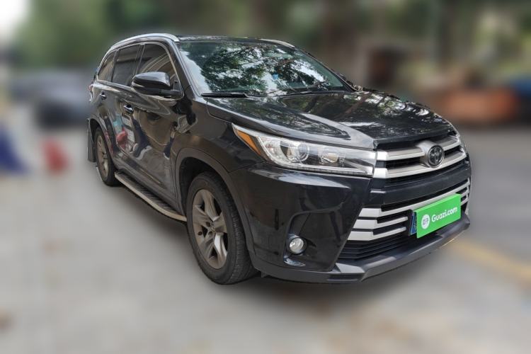 Used Toyota Highlander 2018 2.0T Four-Wheel Drive Luxury Version 7 Seats China VI Standard Front Right 45 Deg