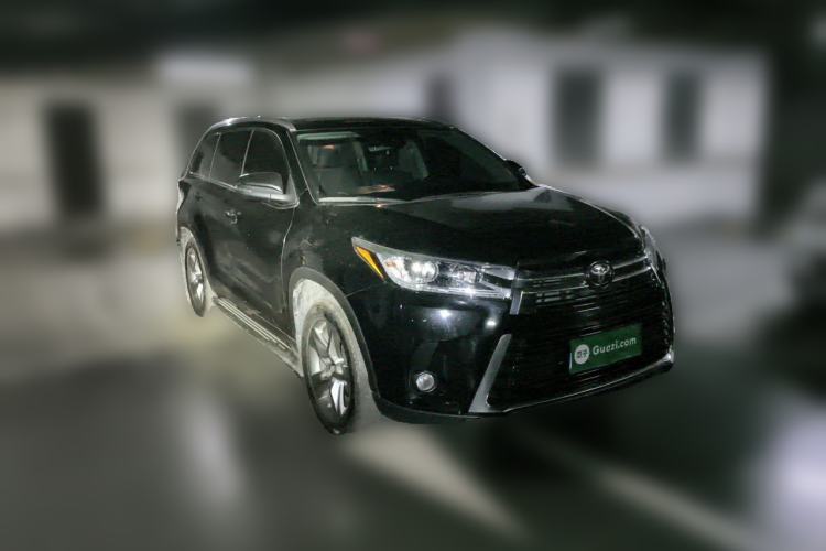 Used Toyota Highlander 2018 2.0T Four-Wheel Drive Prestige Version 7 Seats China VI Standard Front Right 45 Deg
