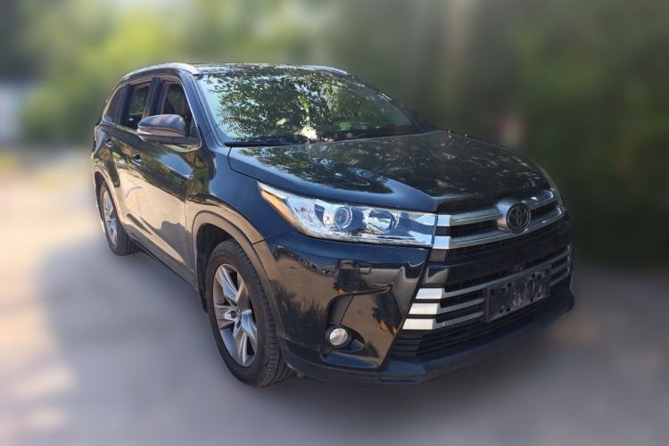 Used Toyota Highlander 2018 2.0T Four-Wheel Drive Supreme Edition 7-Seater China VI Front Right 45 Deg