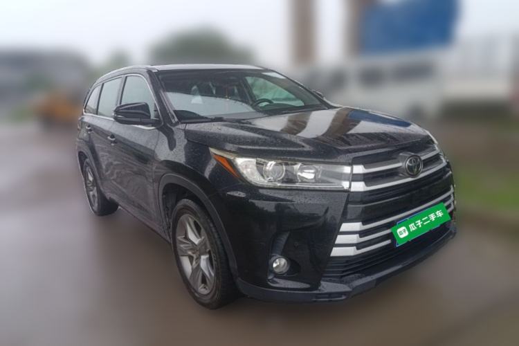 Used Toyota Highlander 2018 2.0T Four-Wheel Drive Luxury Edition 7 Seats China V Emission Standard Front Right 45 Deg