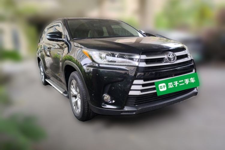 Used Toyota Highlander 2018 2.0T Four-Wheel Drive Elite Edition 7 Seats China VI Standard Front Right 45 Deg