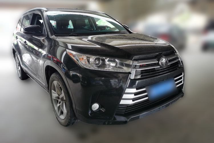 Used Toyota Highlander 2018 2.0T Two-Wheel Drive Prestige Edition 7 Seats China VI Standard Front Right 45 Deg