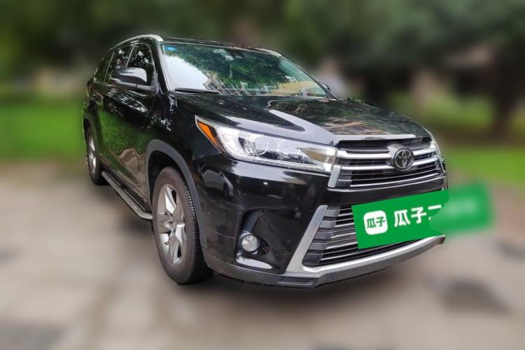 Used Toyota Highlander 2018 2.0T Four-Wheel Drive Prestige Version 7 Seats China VI Standard Front Right 45 Deg