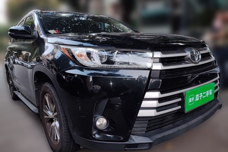 Used Toyota Highlander 2018 2.0T Two-Wheel Drive Elite Version 5 Seats China VI Standard Front Right 45 Deg