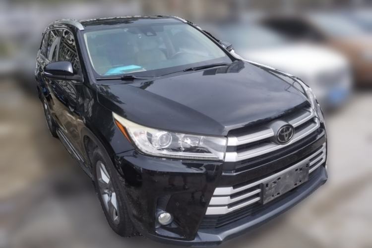 Used Toyota Highlander 2018 2.0T Four-Wheel Drive Luxury Version 7 Seats China VI Standard Front Right 45 Deg