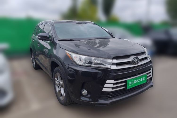 Used Toyota Highlander 2018 2.0T Four-Wheel Drive Luxury Version 7 Seats China VI Standard Front Right 45 Deg
